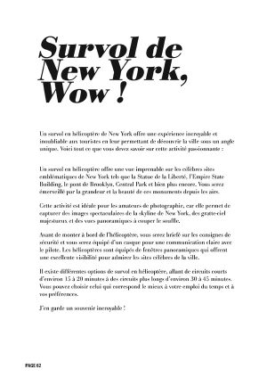NYC Travel Guide - English (Print)