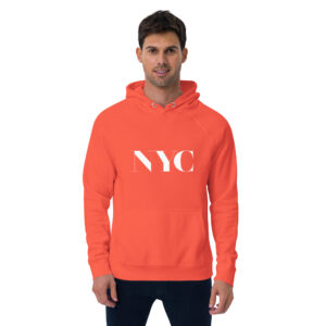 Unisex eco raglan New York hoodie