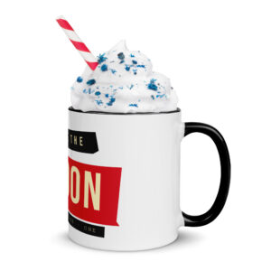London Mug Souvenir with Color Inside
