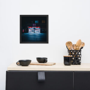 Affiche Encadrée - Parking à New York