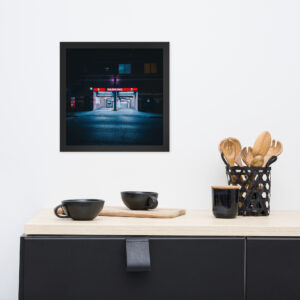 Affiche Encadrée - Parking à New York