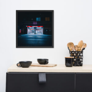 Affiche Encadrée - Parking à New York