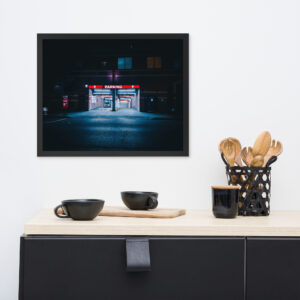 Affiche Encadrée - Parking à New York