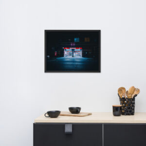 Affiche Encadrée - Parking à New York