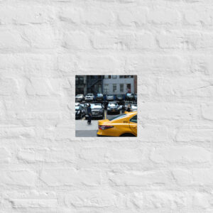 Affiche Taxi à New York City