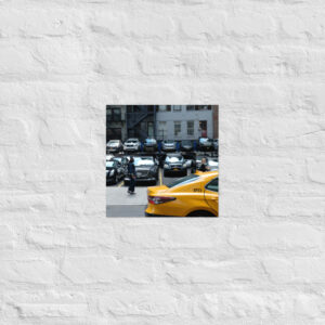 Affiche Taxi à New York City