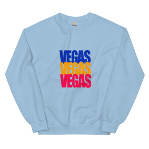 Sweat Unisexe à Col Rond - Vegas Vegas Vegas