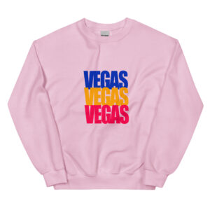 Sweat Unisexe à Col Rond - Vegas Vegas Vegas