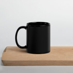 Mug brillant noir