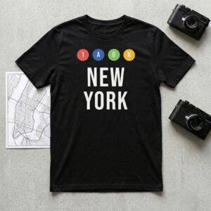 T-shirt New York unisexe classique écologique