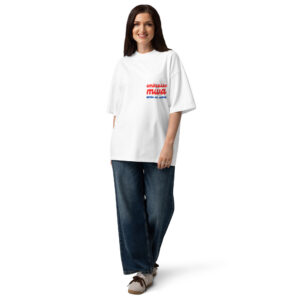 T-shirt Embrasse MWA après on verra, col montant écologique unisexe