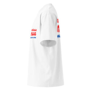 T-shirt Embrasse MWA après on verra, col montant écologique unisexe