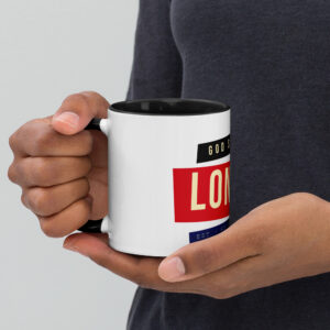 Mug Londres à Intérieur Coloré